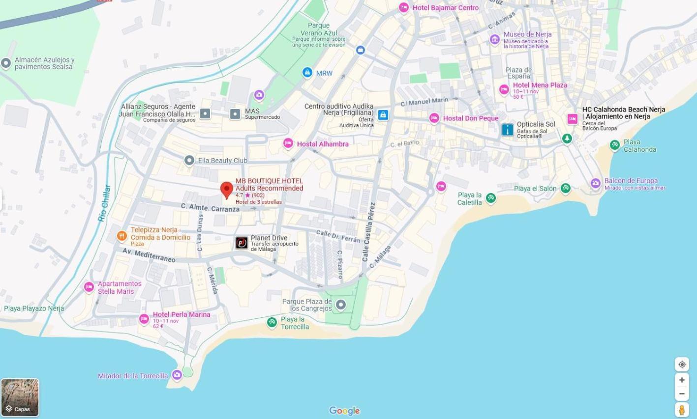Fuentes A2 Bajo A Menyber Appartement Nerja Buitenkant foto